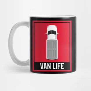 Van Life - Top View Mug